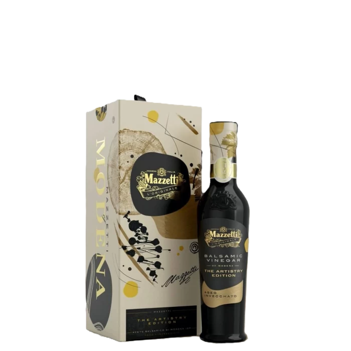 ACETO BALSAMICO DI MODENA ARTISTRY EDITION ΞΙΔΙ ΠΟΠ MAZZETTI L'ORIGINALE ΠΑΛΑΙΩΜΕΝΟ 3 ΕΤΩΝ ΣΕ ΚΑΣΕΤΙΝΑ 250ml